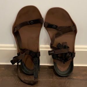 Brown Z-Trek Women Sport Sandal Size 9W
